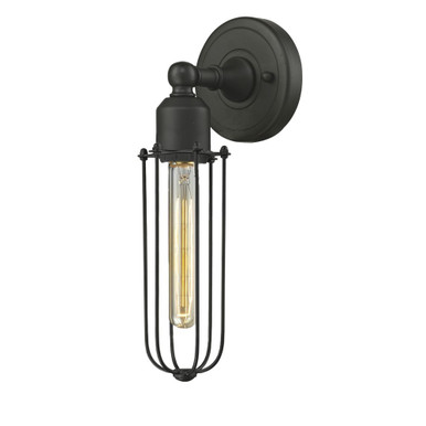 Muselet 100W 1 LED Wall Sconce 12 Inch Tall X 4.5 Inch Wide by Innovations - 900-1W-OB-CE225-OB-LED