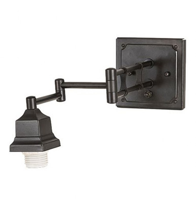 1 Light Swing Arm Wall Sconce 6.5 x 12.75 Inch by Meyda Tiffany - 195625