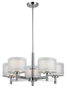 5 Light Medium Chandelier by Dolan - 1270-26