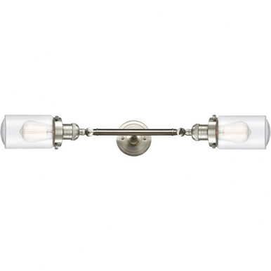 Dover 2 Light Vanity Light 23.75 Inch Tall by Innovations - 208L-SN-G314