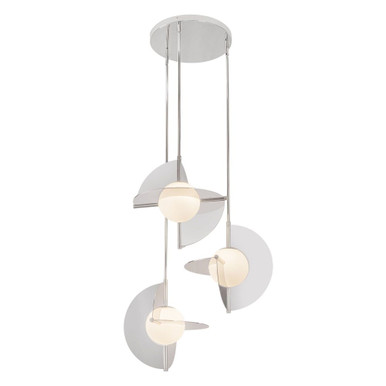 Scorpio 43W LED Chandelier 17 Inch Tall and 27.25 Inch Wide by Kuzco - CH65127