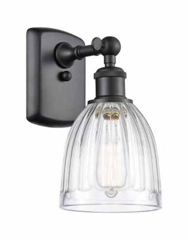 Brookfield 1 Light Wall Sconce 10.38 Inch and 5.75 Inch Wide by Innovations - 516-1W-BK-G442