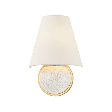 Marlena 1 Light Wall Sconce 11.5 Inch Tall and 7.75 Inch Wide by Mitzi - H1063101-AGB