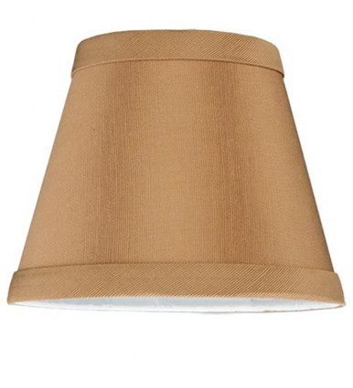 Faille Pecan - Shade-4 Inches Tall and 5 Inches Wide by Meyda Tiffany - 120833