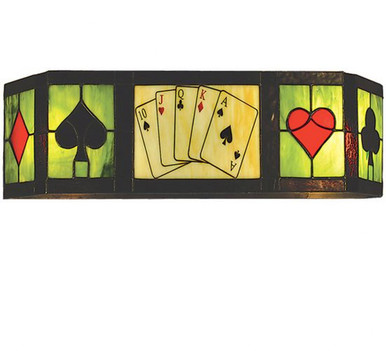 Poker Face Bath Vanity 8 x 5 Inches by Meyda Tiffany - 65228