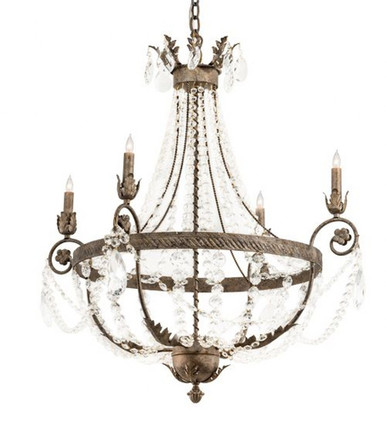 Antonia 4 Light Chandelier 38 x 34 Inches Wide by Meyda Tiffany - 212391