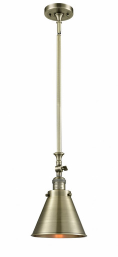 Appalachian 1 Light Small Pendant 13 Inch Tall by Innovations - 206-M13