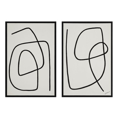 Moreau Canvas Art with Frame 36 Inch Tall and 24 Inch Wide by Renwil Inc - OL2149