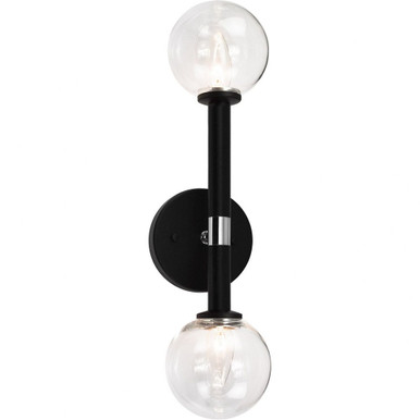 Stellar 2 Light Wall Sconce 18 Inch Tall by Matteo - W75302