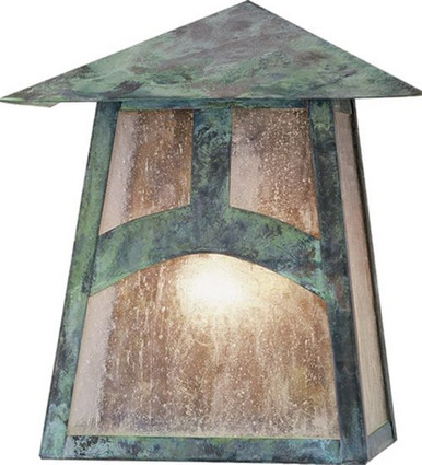 Stillwater Hill Top 1 Light Wall Sconce 10.5 x 9 Inch by Meyda Tiffany - 38719