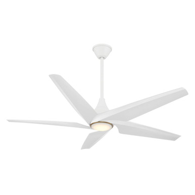 Switch 5 Blade Ceiling Fan with Light Kit 60 Inch Wide by Minka Aire - F638L