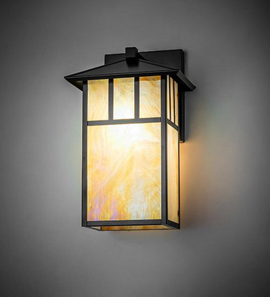 Seneca Double Bar Mission 1 Light Wall Sconce 18 x 11 Inch by Meyda Tiffany - 267996