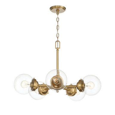 Knoll 5 Light Medium Chandelier by Designers Fountain - 95985
