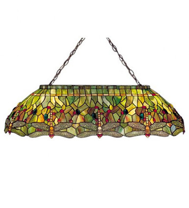 Tiffany Hanginghead Dragonfly 6 Light Pendant by Meyda Tiffany - 26544