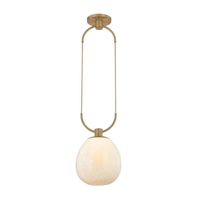 Jove 1 Light Pendant 16.25 Inch Tall and 10.25 Inch Wide by Troy - F7510-PBR
