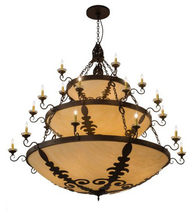 Castellum 16 Light 3 Tier Chandelier 79 x 72 Inches by Meyda Tiffany - 179846