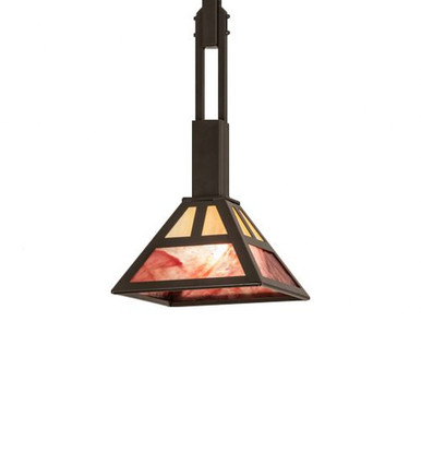 Soffe T Mission 1 Light Pendant 37 x 14 Inches by Meyda Tiffany - 240915