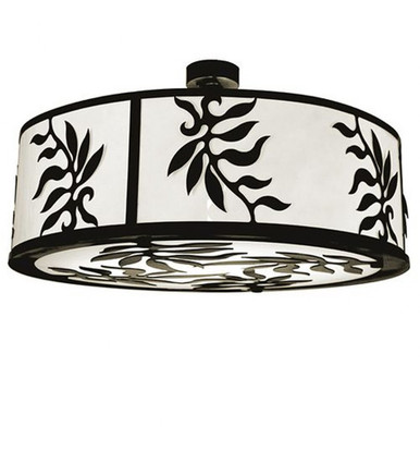 Ciranda 6 Light Pendant 23 Inches Tall and 40 Inches Wide by Meyda Tiffany - 121228