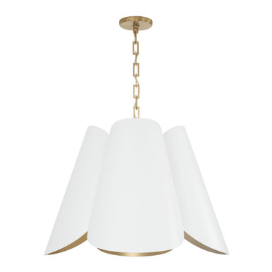 Maeve 4 Light Pendant 18.75 Inch Tall and 26.75 Inch Wide by Capital - 355441RE