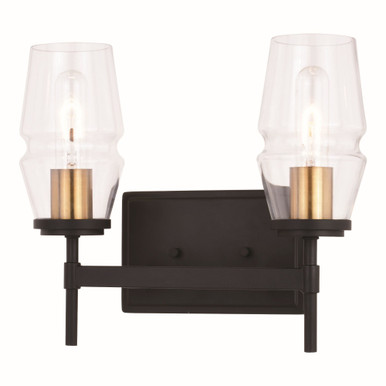Warren 2 Light Vanity Light by Vaxcel - W0392