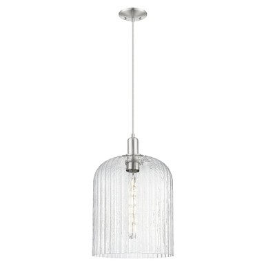 Bridal Veil 1 Light Cord hung Mini Pendant 18.33 X 12 by Innovations - 716-1P-SN-G559-12SDY