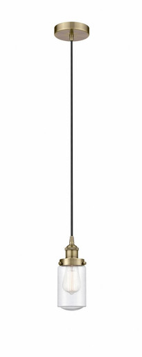 Dover 1 Light Traditional Mini Pendant 10.25 Inch Tall by Innovations - 616-1PH-G31