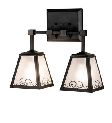 Putrelo 2 Light Wall Sconce 14.25 x 16 Inches by Meyda Tiffany - 225698