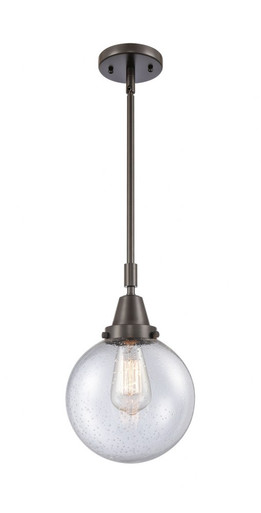 Beacon 1 Light Stem Hung Mini Pendant 12.63 Inch Tall by Innovations - 447-1S-G20-8