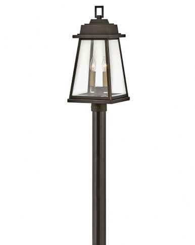 Bainbridge Two Light Outdoor Post Mount 10 x 22.25 Inches by Hinkley - 2941OZ