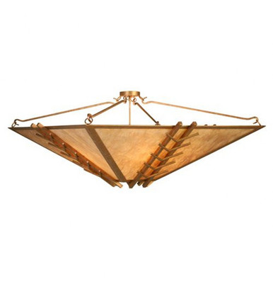 Turk 10 Light Inverted Pendant 30 x 60 Inches by Meyda Tiffany - 125074