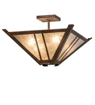Arta 4 Light Semi Flush Mount 15.25 x 31.5 Inches by Meyda Tiffany - 232536