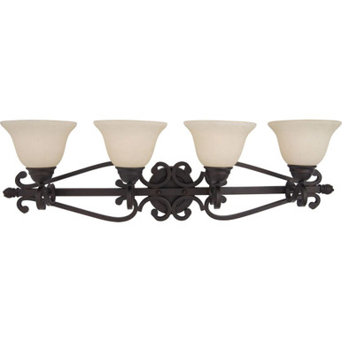 Manor 4 Light Vanity Light by Maxim - 12214FIOI