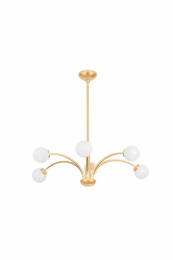 Orinda 6 Light Oversized Chandelier by Troy - F2639-VGL