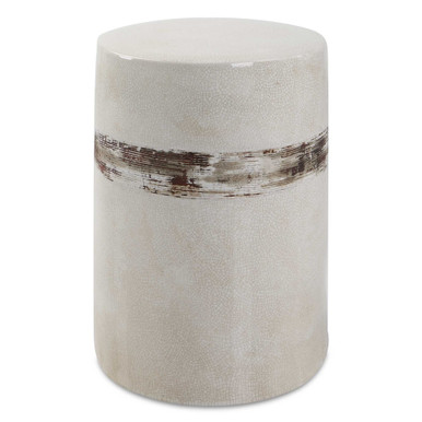 Comanche Garden Stool 18 Inch Tall and 13 Inch Wide by Uttermost - 25287