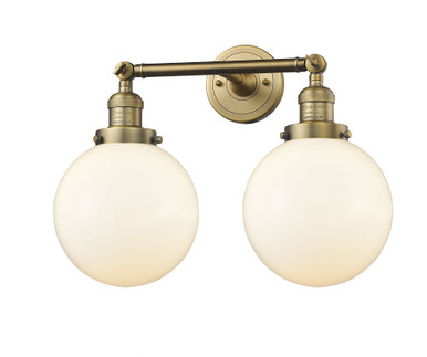 Beacon 2 Light Vanity Light 19 Inch Wide by Innovations - 208-G20-8
