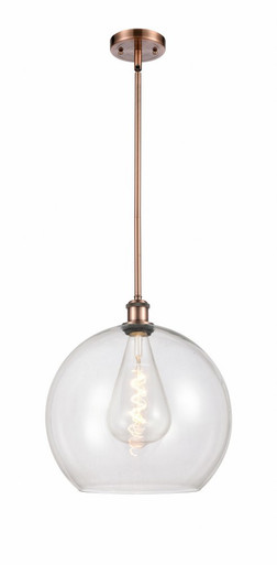 Athens 1 Light Contemporary Medium Pendant by Innovations - 516-1S-G12-14
