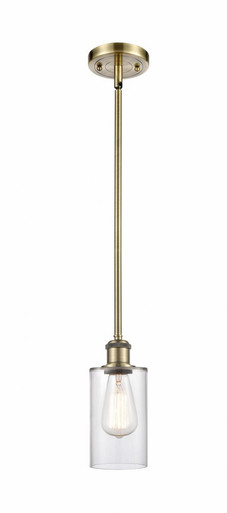 Clymer 1 Light Mini Pendant 8.88 Inch Tall X 3.88 Inch Wide by Innovations - 516-1S-AB-G802