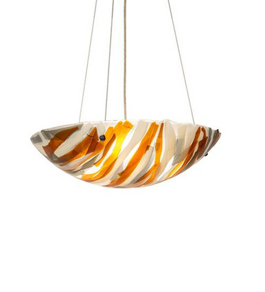 Metro Fusion Marina 3 Light Pendant 20 x 24 Inches by Meyda Tiffany - 272063