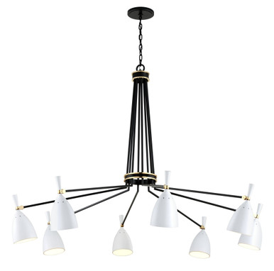 Utopia 8 Light Oversized Chandelier by Corbett - 281-08