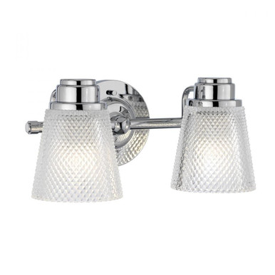 Hudson 2 LED Light Vanity Light by Lucas and McKearn - BB-HUDSON2-PC