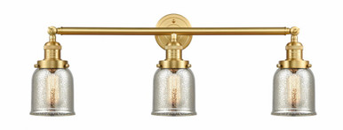 Bell 3 Light Bath Vanity 11 Inch Tall and 30 Inch Wide by Innovations - 205-SG-G58