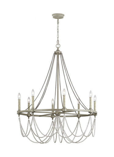 Sean Lavin 8 Light Oversized Chandelier by Visual Comfort Studio - f3332/8fwo/dww