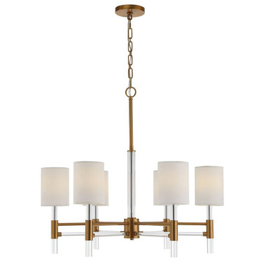 Welkin 6 Light Large Chandelier by Uttermost - 21380
