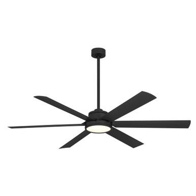 Cairo 6 Blade Ceiling Fan with Light Kit 65 Inch Wide by Minka Aire - F897L