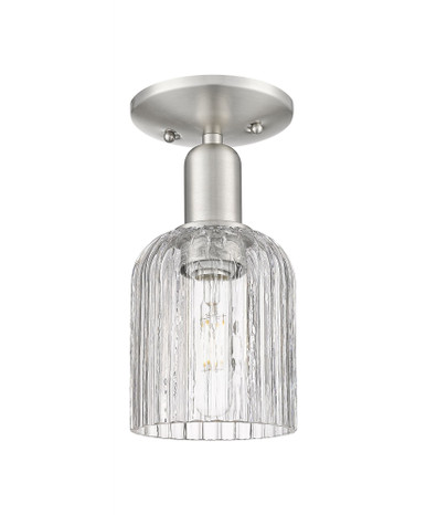 Bridal Veil 1 Light Semi Flush Mount 10.5 In X 5 In Wide by Innovations - 716-1C-G559-5_P