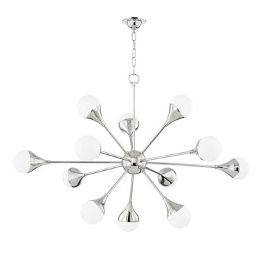 Ariana 12 Light Oversized 5 Tier Chandelier by Mitzi - H375812