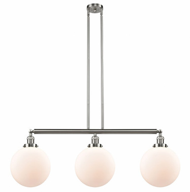 Beacon 3 Light Oversized Island Pendant 42 Inch Wide by Innovations - 213-G20-10