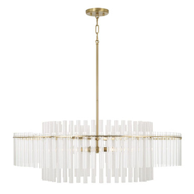 Blair 6 Light Pendant 17.25 Inch Tall and 36 Inch Wide by Capital - 358761AD