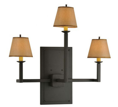 Brach Ring 3 Light Wall Sconce 24 x 25 Inches by Meyda Tiffany - 118615
