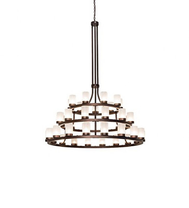 Loxley 39 Light 3 Tier Chandelier 100 x 72 Inches Wide by Meyda Tiffany - 247337